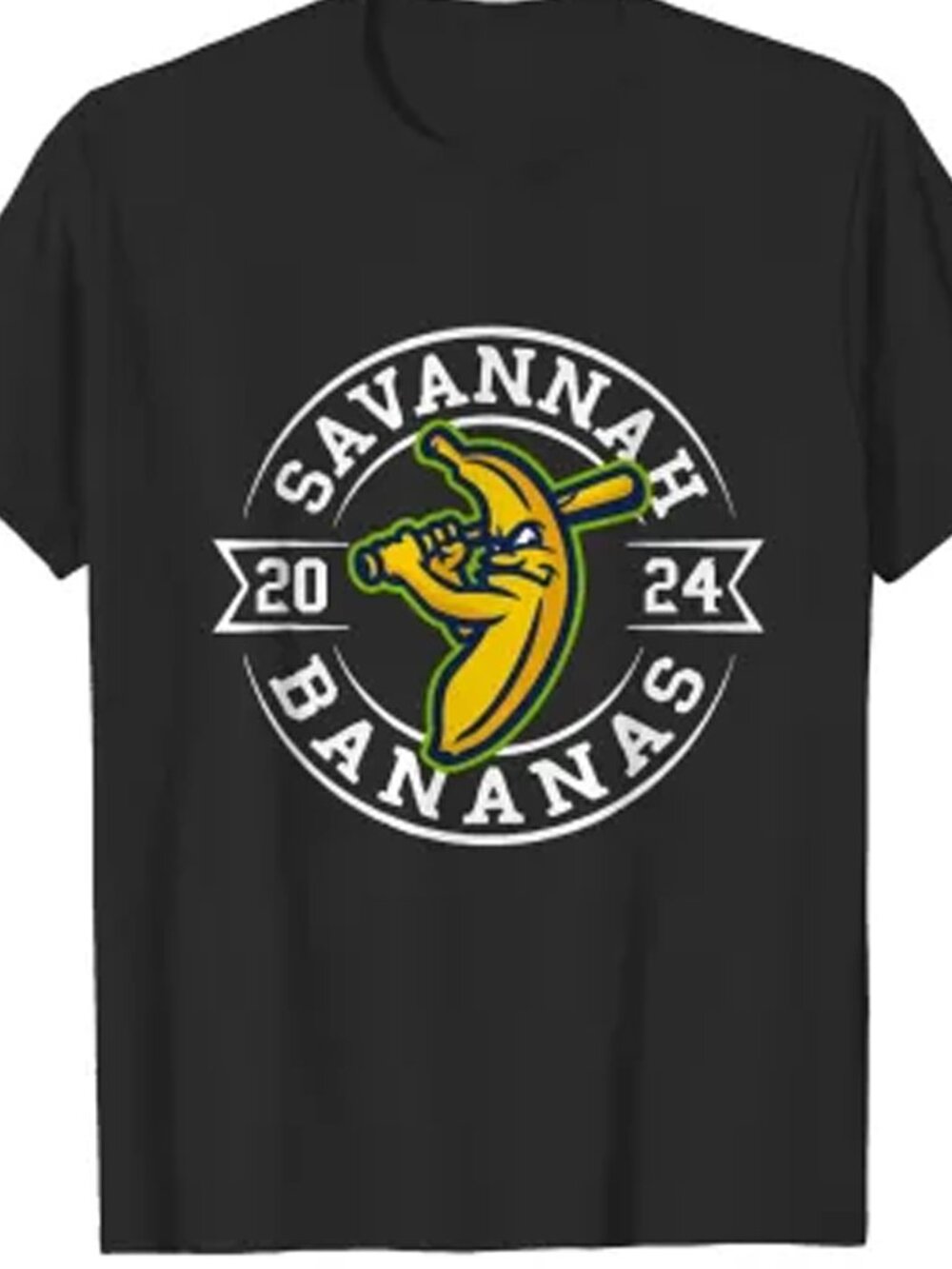 NEW Savannah Bananas 2024 black T-shirt 253